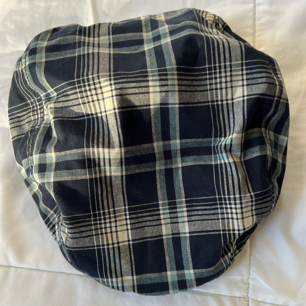 Gymboree Boys Plaid Cap NEW NWT